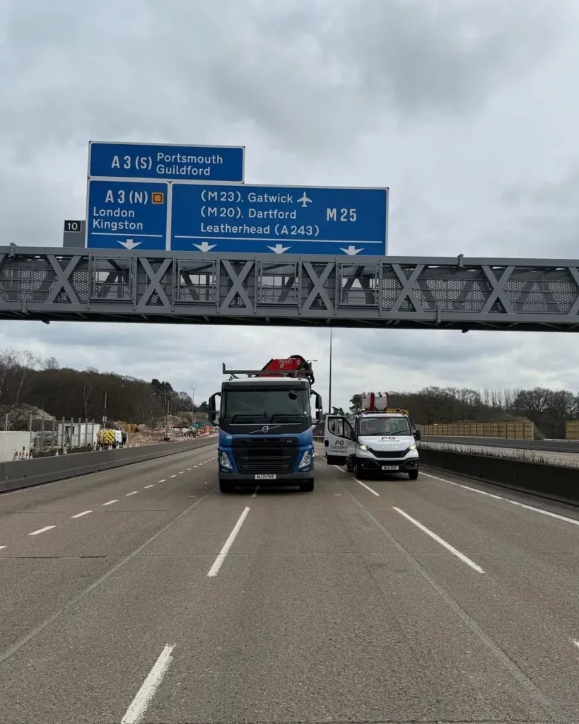 Gantry Signs