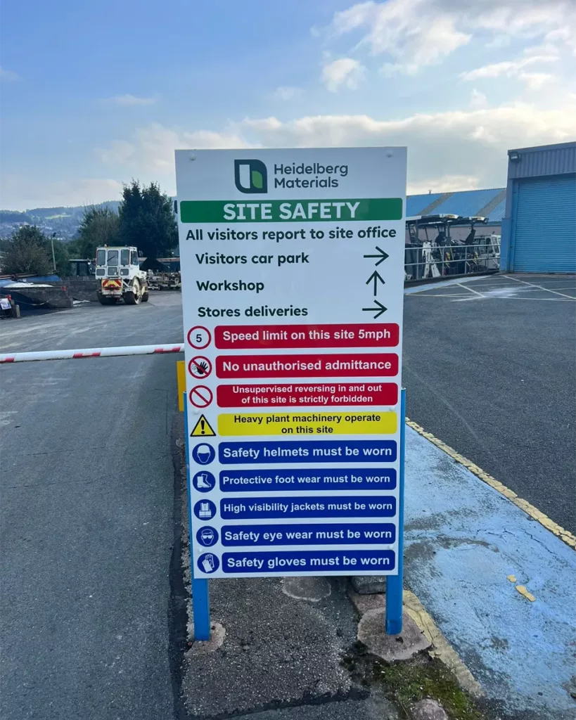 Quarries & Aggregate Businesses Signage
